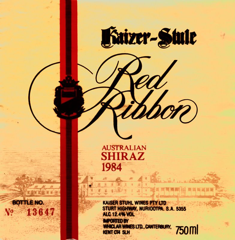 Kaiser Stuhl_shiraz_red ribbon 1984.jpg